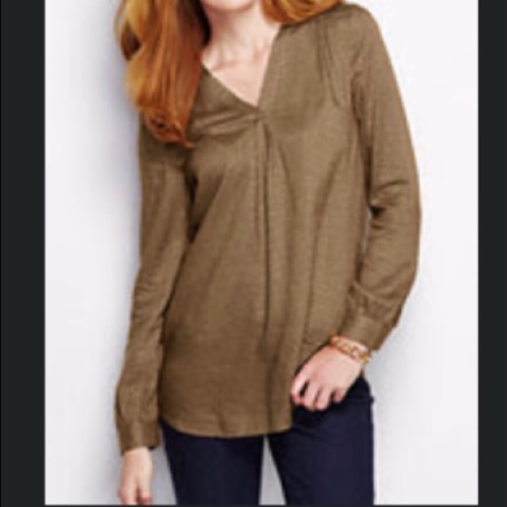 Land’s End Rayon Tunic Top